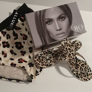 JLO INEZ Shoe & Allure Bikini Bottom Combo